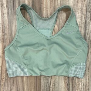 Nike Sage Green Racerback Sports Bra